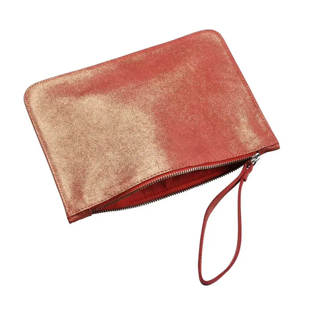 Pochette zipp&eacute;e - Cuir Julo - 18x25 cm - Quo vadis photo du produit