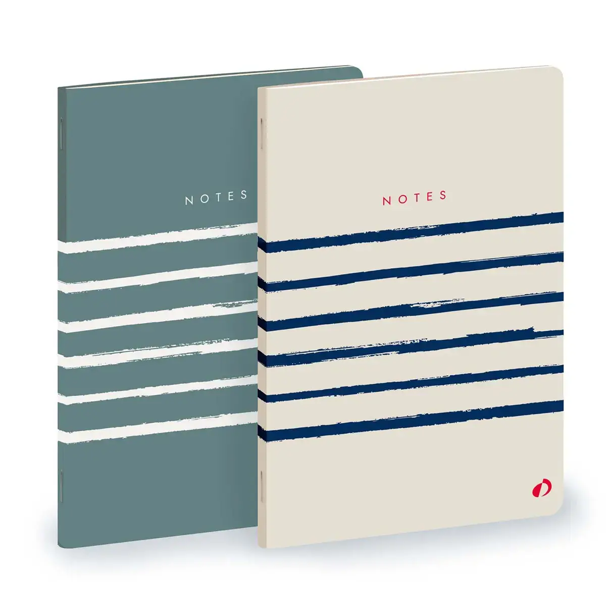 Carnets souples A5 - 64 pages Fantaisie par 2 - 15x21 cm - Quo vadis photo du produit