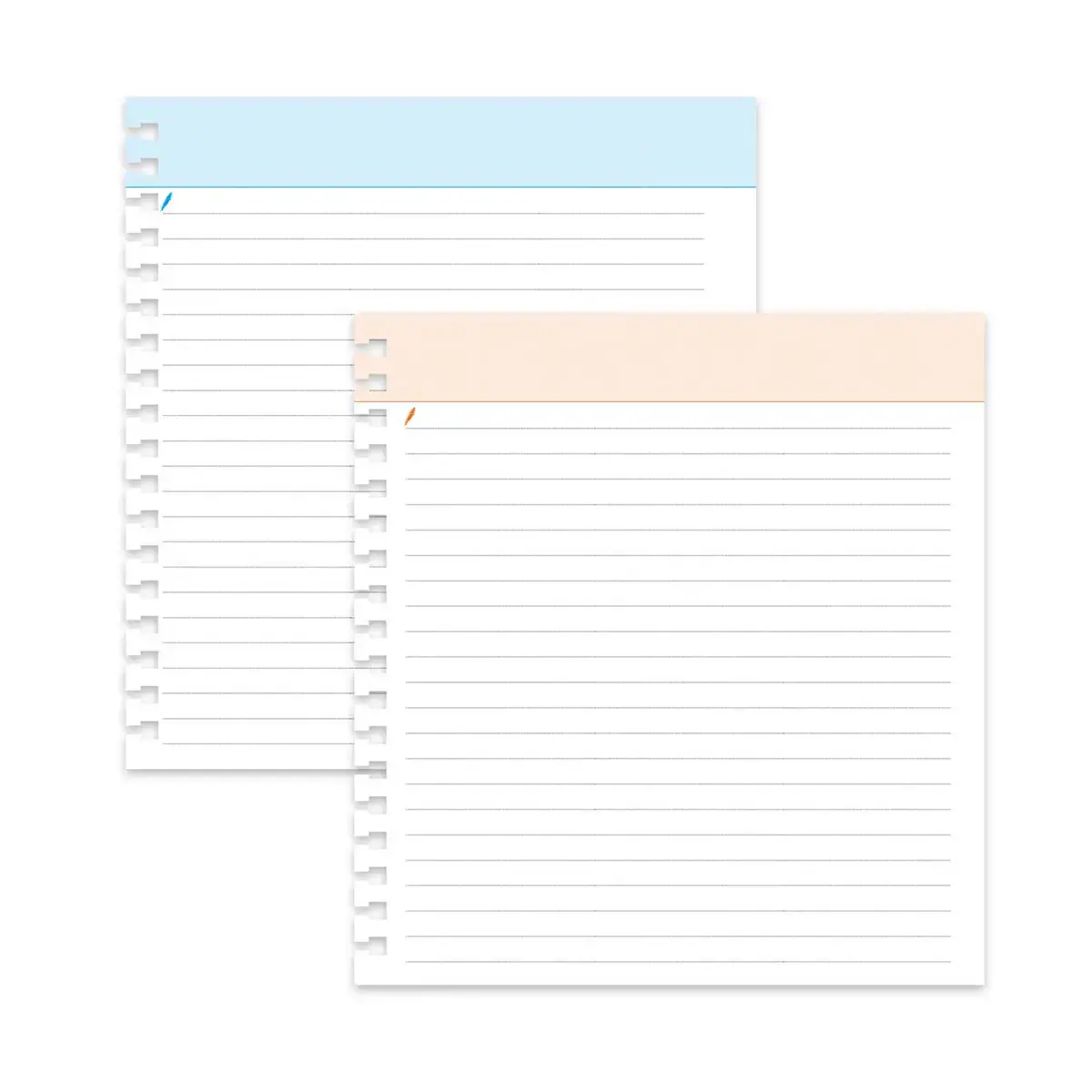 Fiche notes Time Life Medium Recharge - 16x16 cm - Quo Vadis photo du produit