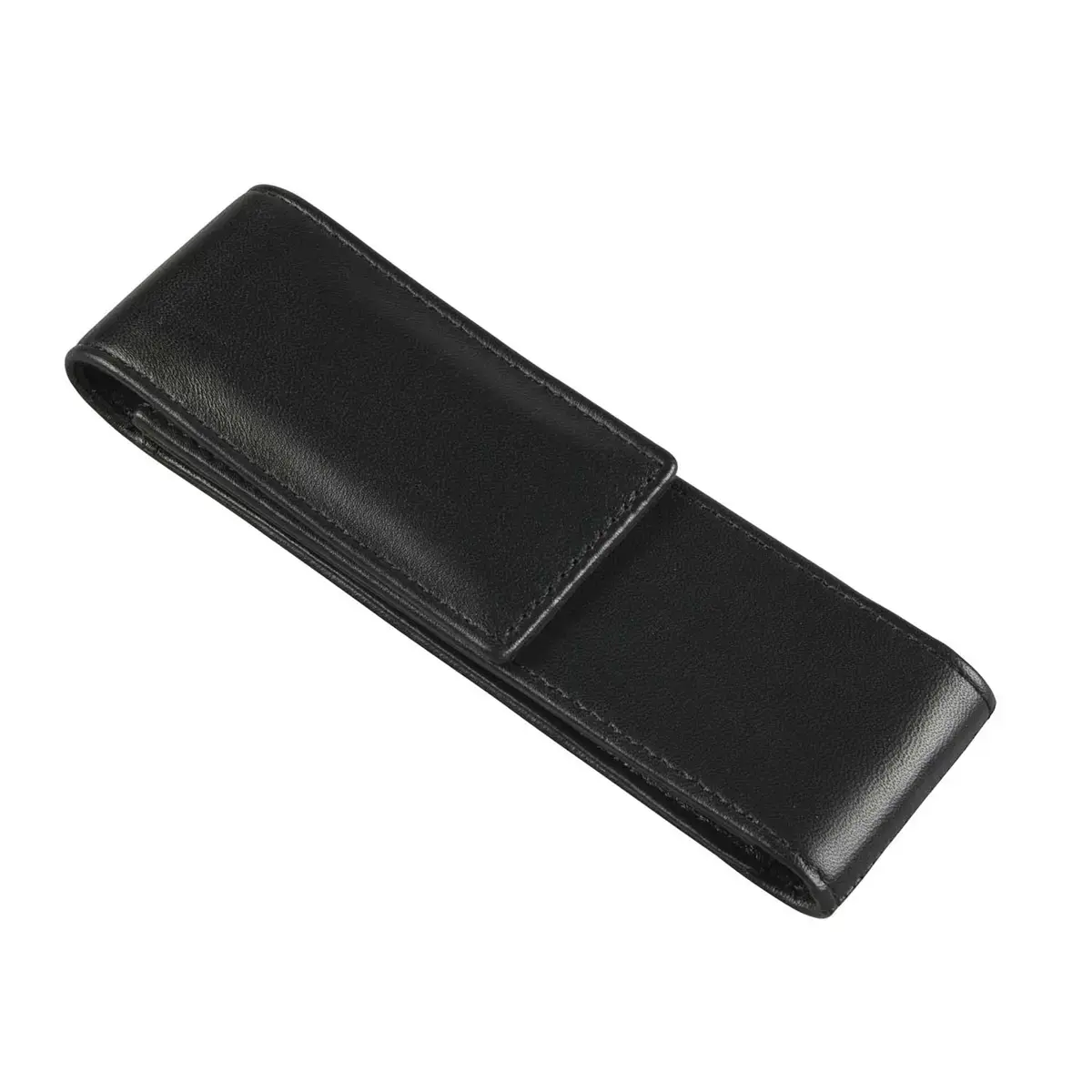Etui 2 stylos Magnetic - Cuir Silky - 17x5,5x0,5 cm - Quo vadis photo du produit