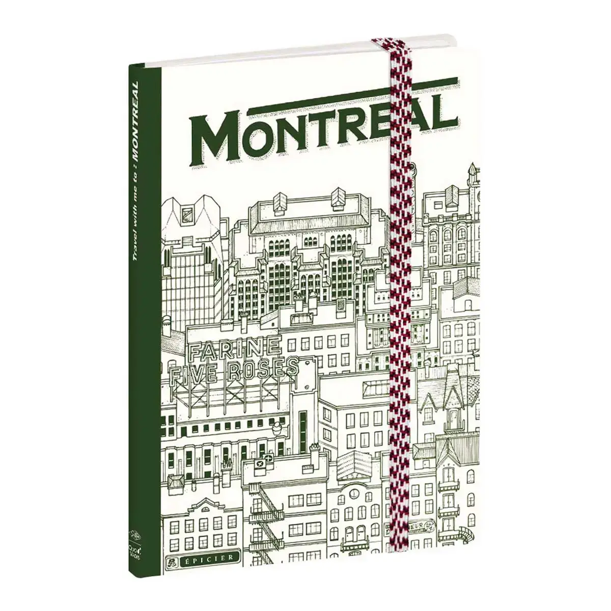 Carnet A6 192 pages Docteur Paper - 10x15 cm - avec élastique - Quo vadis photo du produit