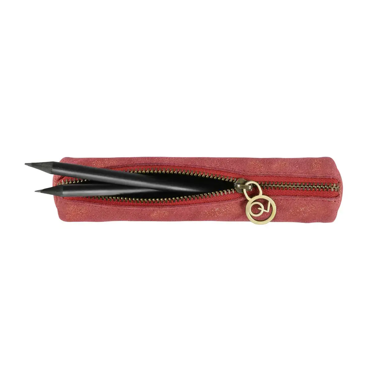 Trousse mini ronde - Cuir Julo - 17x3,5 cm - Quo vadis photo du produit