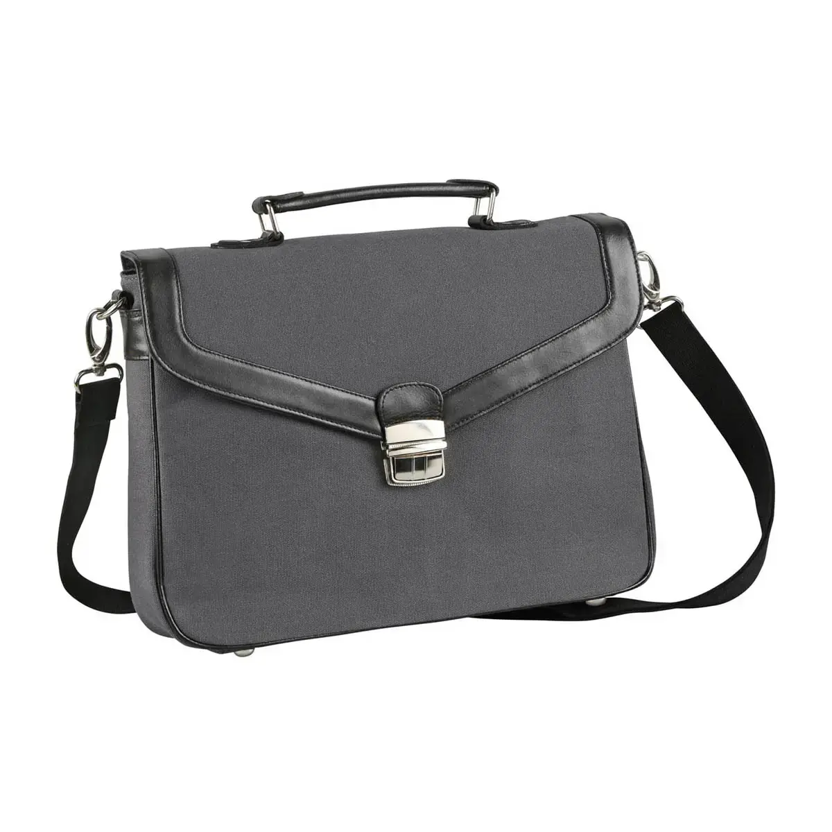 Sacoche fermoir metal - cuir S1829 - 30x27x05 cm - Quo vadis photo du produit