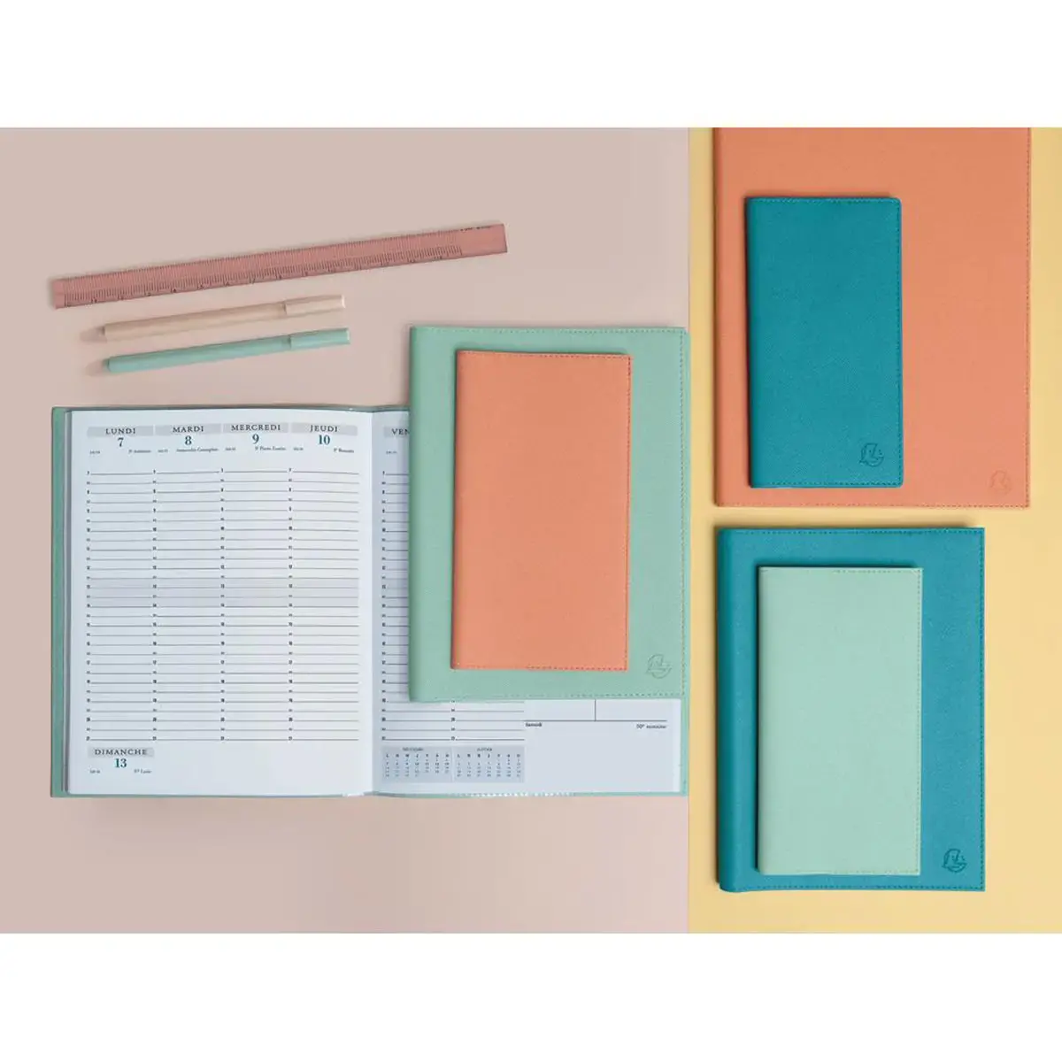 Sem. bureau Eurotime 18S Lily - Exacompta photo du produit