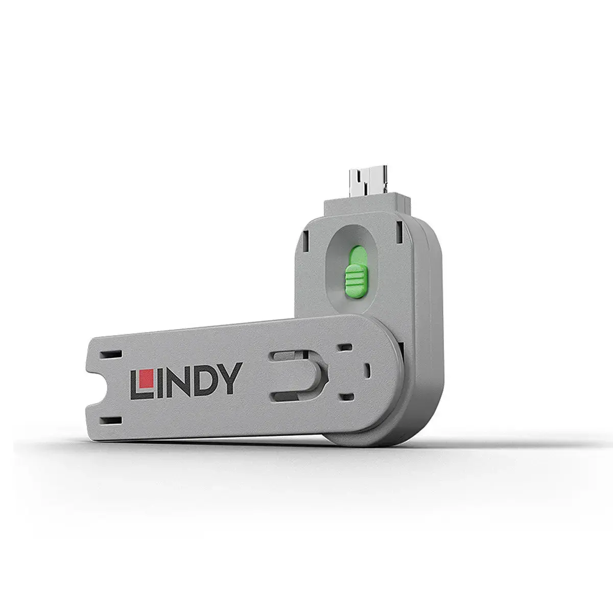 Clé pour bloqueur de port USB A vert - Lindy photo du produit