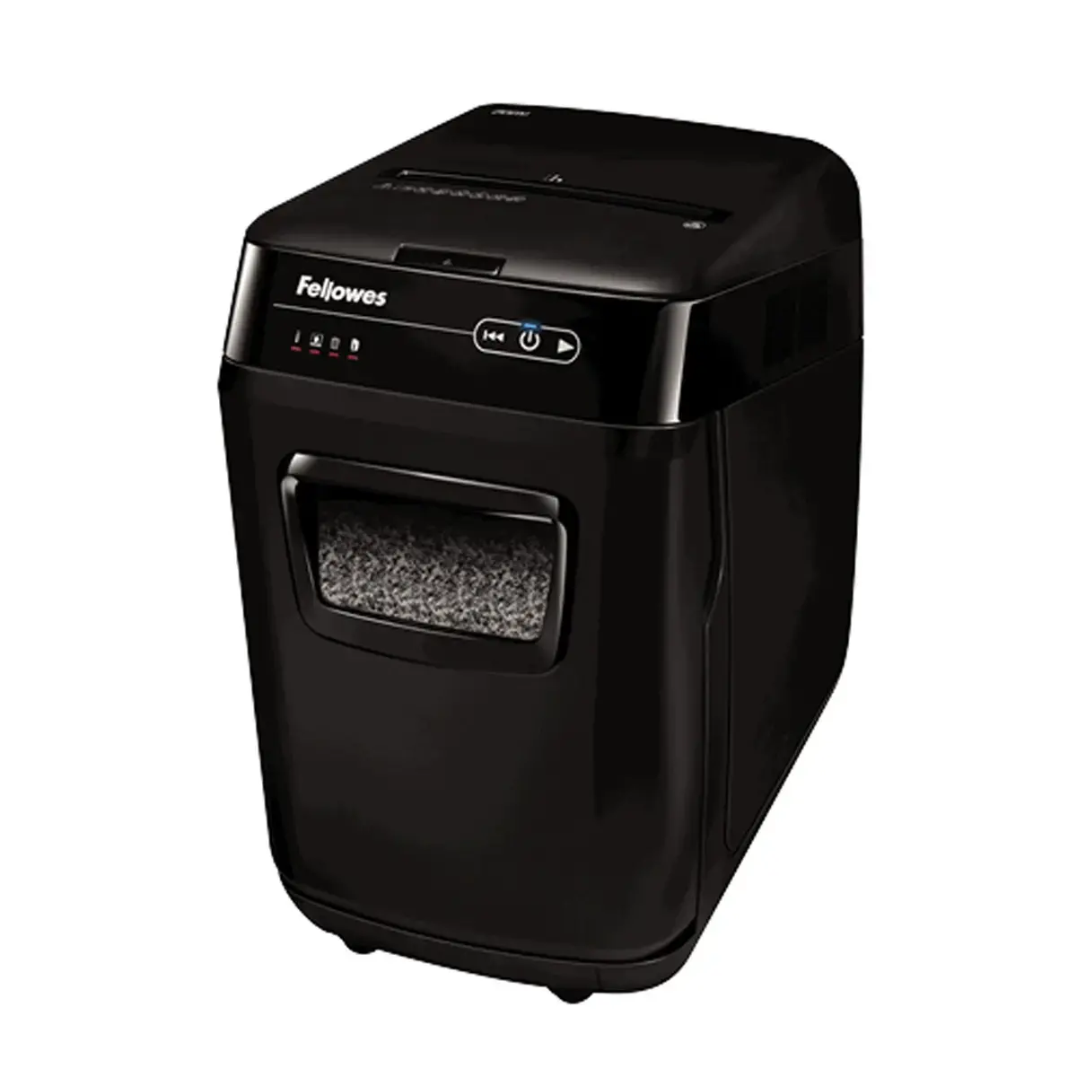 Destructeur de papier AutoMax 200M micro-broyage noir - Fellowes photo du produit