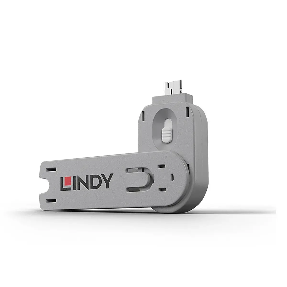 Clé pour bloqueur de port USB A blanc - Lindy photo du produit