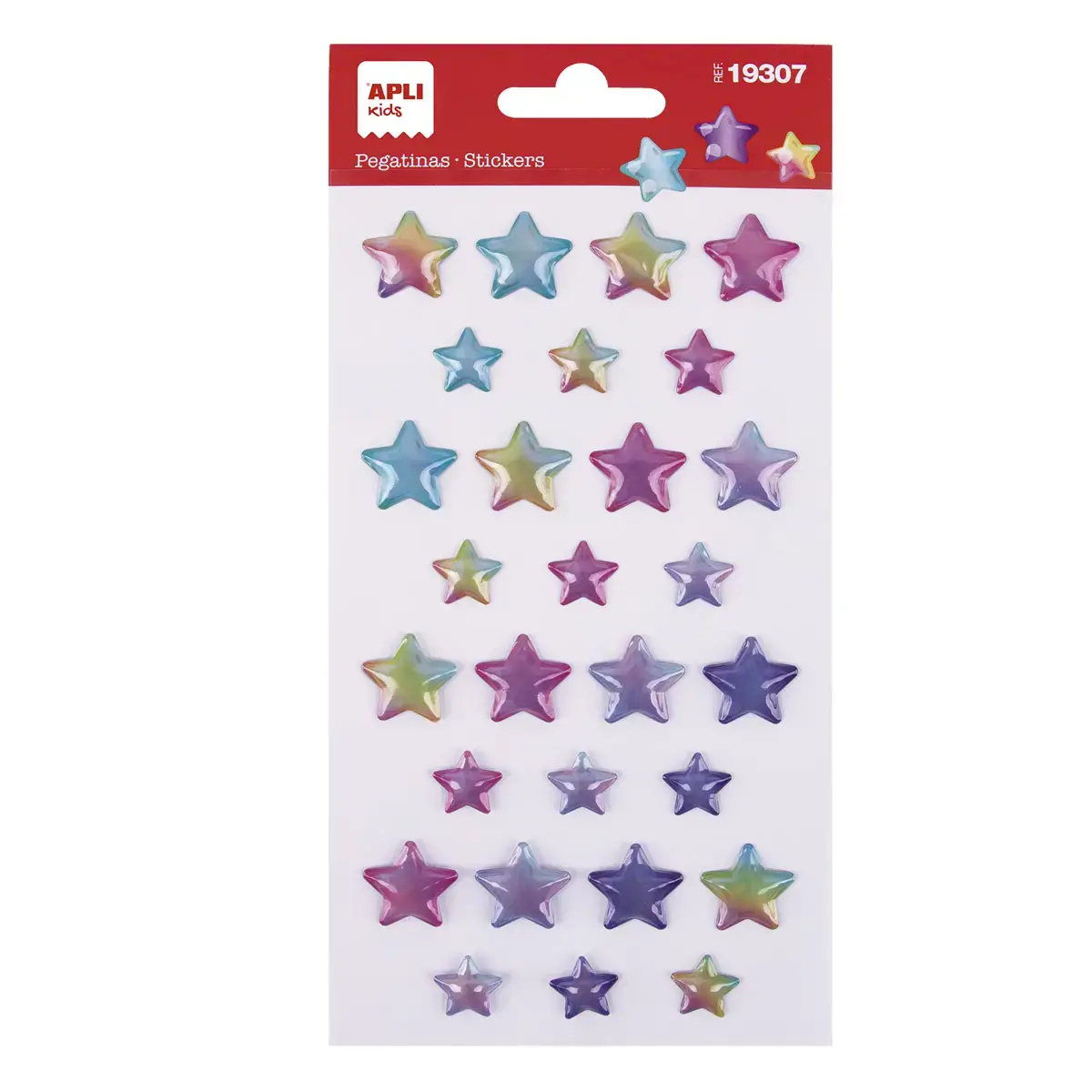 Stickers étoiles - Apli photo du produit