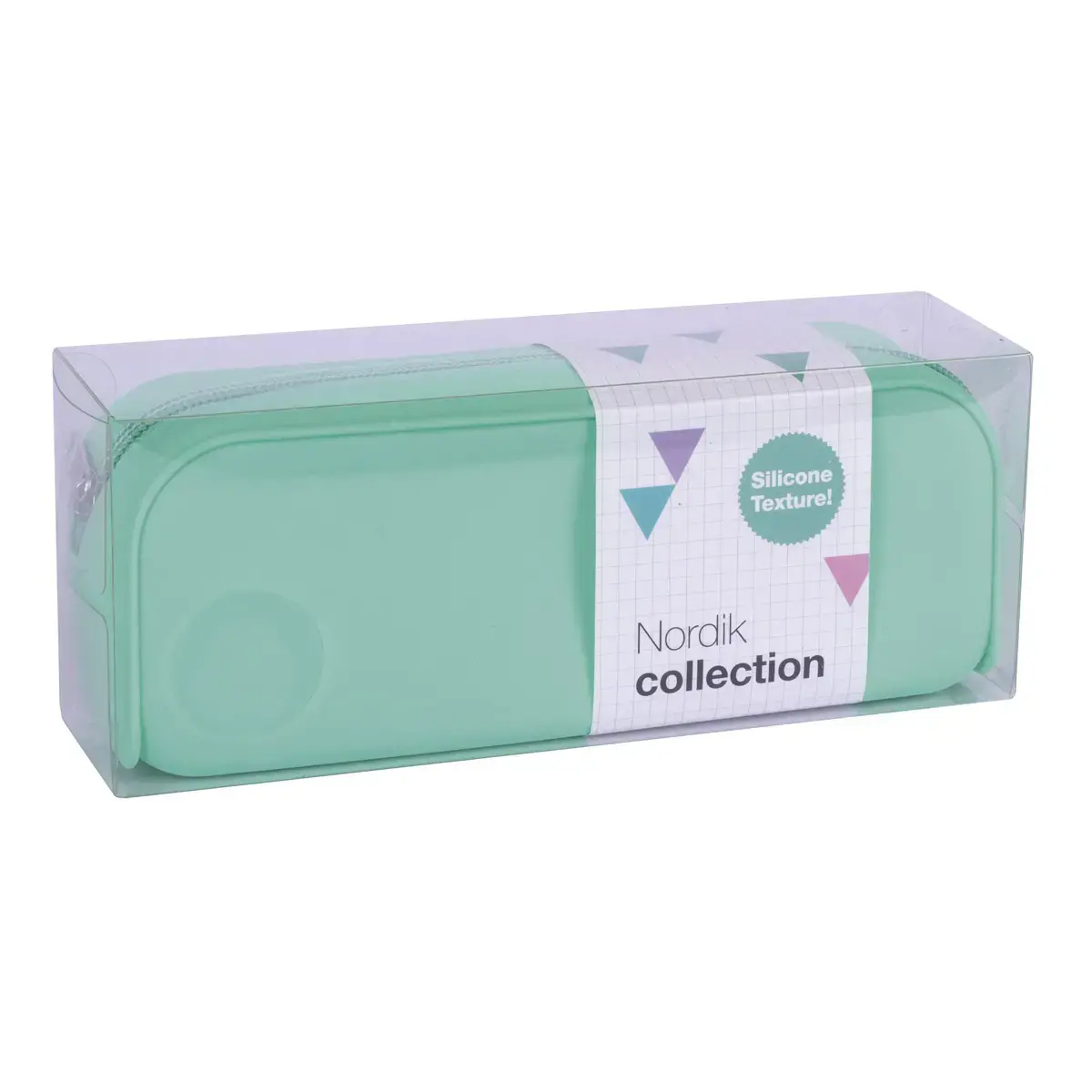 Trousse en silicone Collection Nordik - Vert - Apli photo du produit