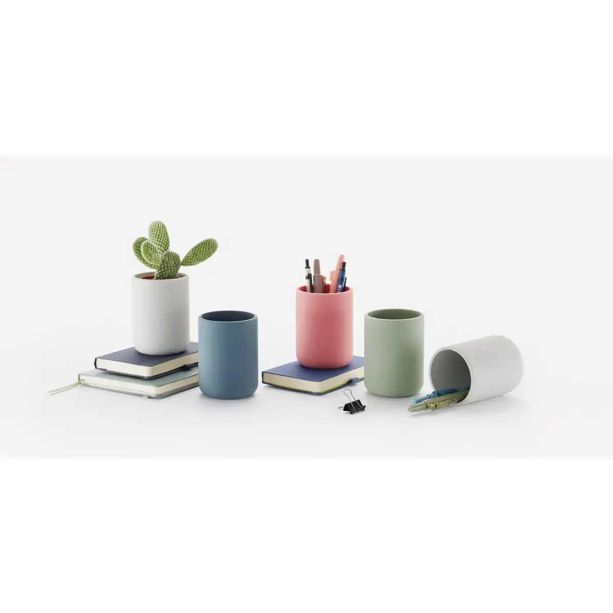 Pots à crayons en silicone Up North 12 unités - Apli photo du produit