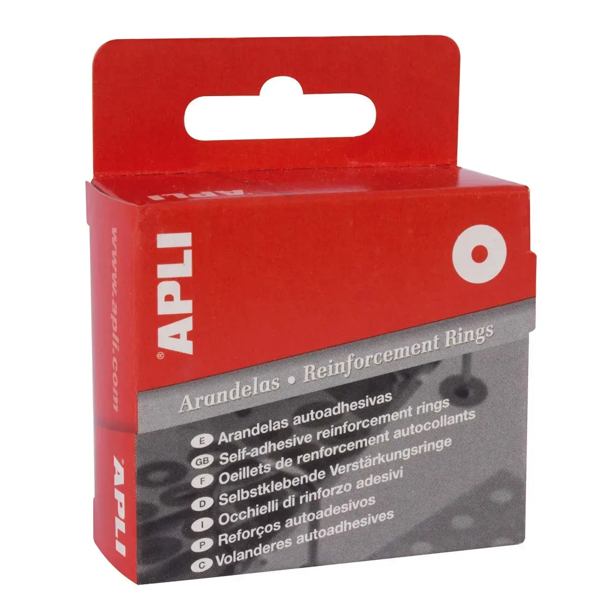 Bo&icirc;te distributrice 200 oeillets adh&eacute;sifs &Oslash; 13 mm - Apli photo du produit