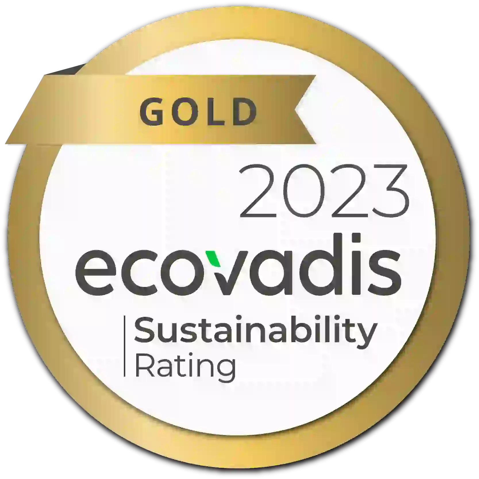 Label Gold Ecovadis 2023