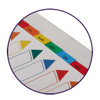 intercalaires imprimes