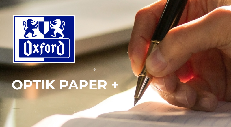 Présentation du papier Optik Paper+